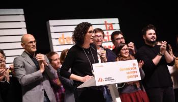 La secretària general d'Esquerra Republicana (ERC), Marta Rovira, ha fet públic el seu primer missatge després que aquest divendres anuncies el seu exili.