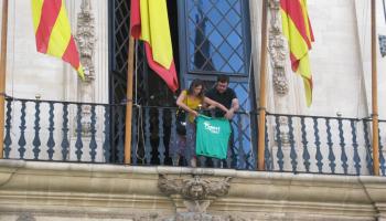Les camisetes verdes s'han convertit en tot un símbol de la lluita docent.