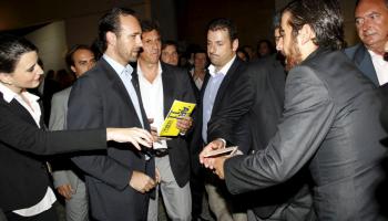 Fa dos anys els indignats 'assaltaren' Bauzá enmig de la Nit de l'Art.