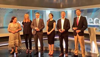Debat a quatre que han protagonitzat dos candidats i dues candidates de quatre de les formacions que es presenten a les eleccions del 26-J.