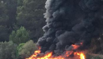 Crema un bus del TIB a Valldemossa