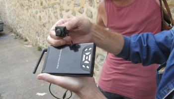 L'octubre del 2012 el col·lectiu Albaïna va trobar una càmera de vídeo vigilància camuflada en una caixa de connexions. 