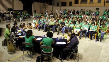 Àngels Barceló féu el seu programa des de Mata de Jonc. 