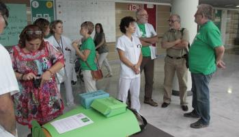 La solidaritat amb els docents ha arribat a l'Hospital de Son Espases.