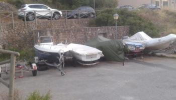 El Pi denuncia la «deixadesa» de l’aparcament del port de Valldemossa.