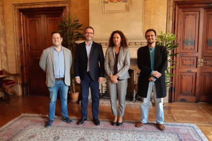 Palma i Marratxí es reuneixen amb el Consell per a impulsar l'àrea metropolitana
