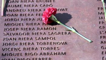 Imatge del Mur de la Memòria de Palma.