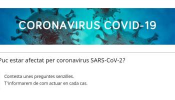 La Conselleria de Salut posa a l’abast de la ciutadania un autotest que permet saber com s’ha d’actuar en cada cas