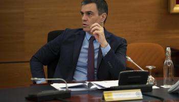 El president espanyol Pedro Sánchez ha comparegut aquest dissabte en roda de premsa.