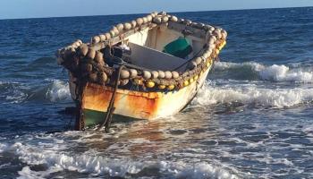 Imatge d'arxiu d'una embarcació arribada a les costes de Mallorca.