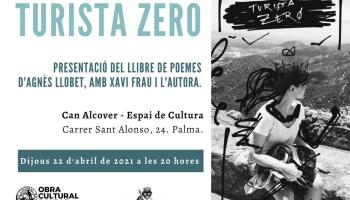 Agnès Llobet presenta el poemari 'Turista zero' a Can Alcover