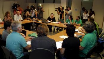 La desena reunió entre Educació i comitès de vaga també acaba sense acord. 
