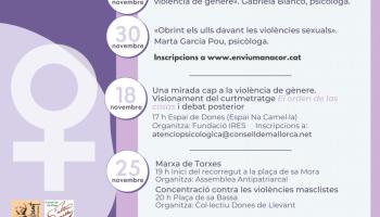 #25N: Manacor organitza una setmana d'actes per la igualtat