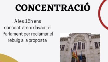 L'Assemblea d’Estudiants de Filologia Catalana de la UIB, en contra de la proposta de Llei d'Educació