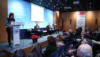 Armengol convida els empresaris a «empènyer tots junts» per aconseguir un nou sistema de finançament