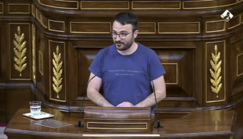 La presidenta del Congrés de Diputats apaga els micròfons d'Albert Botran per expressar-se en català