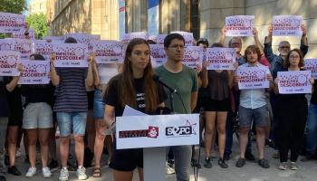 L'esquerra independentista denuncia «la inacabable llista de vulneracions de drets fonamentals que s'han comès» amb la infiltració d'un policia