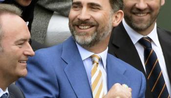 Bauzá, ben acompanyat a la tribuna de Roland Garros.