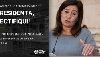 L'OCB responsabilitza directament Armengol de la nul·litat del procés d'estabilització d'interins