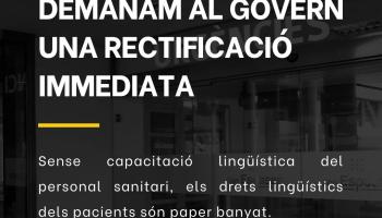 Creixen les mostres de suport a l'OCB per impugnar el procés d'estabilització de Sanitat