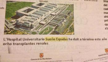 Captura de pantalla que reflecteix la sorprenent errada.