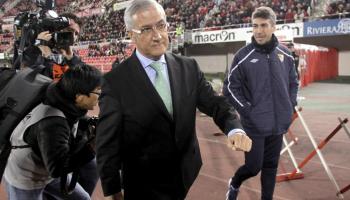 Manzano, satisfet amb l'actuació dels seus homes. 