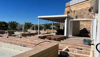 ARCA critica la «invasiva terrassa» que es construeix al Baluard per a un restaurant