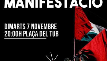 Continuen les manifestacions a favor del poble palestí a Palma