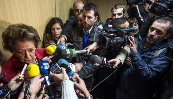 Barberá ha afirmat davant els periodistes que no va donar instruccions ni va pressionar per contractar amb Nóos.