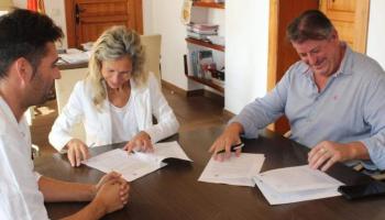 Juan Antonio Serra Ferrer, a la dreta de la imatge.