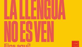 Plataforma per la Llengua: «Prohens ha demostrat que per a conservar la cadira és capaç de vendre la llengua i dinamitar quaranta anys de consens»