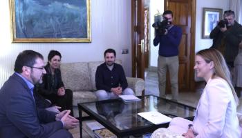 Prohens es reuneix amb l'OCB i defensa la promoció del català del Govern per a fer-la una llengua «més amable»