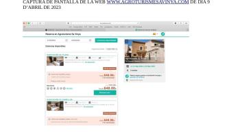 Denuncien que el Govern menteix: el director general és l'administrador de l'agroturisme sense llicència i el negoci es trobava actiu