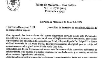 Denuncien la connivència de Felipe VI i la Casa Reial espanyola amb el secessionisme lingüístic