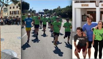 El Correllengua Interilles comença amb gran èxit a Formentera i a Menorca