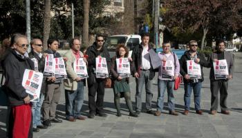 La Cimera Social demanà que la gent sortís al carrer el passat mes de març per condemnar l'atur i reclamar una regeneració democràtica.