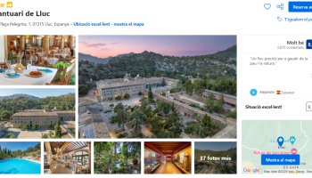 El Consell de Mallorca obre un expedient sancionador al Santuari de Lluc per funcionar com a hotel sense cap permís