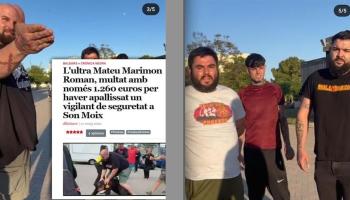 Feixistes violents, entre els quals membres d'Identitas i dels Supporters del Mallorca, ataquen l'Acampada per Palestina de la UIB