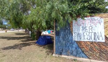 Rebuig gairebé unànime de l'atac feixista a l'Acampada per Palestina a la UIB