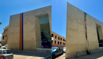 Alcúdia condemna rotundament un acte vandàlic contra la bandera LGTBIQ+