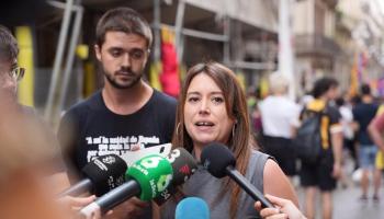 Laure Vega (CUP): «Partits com Aliança Catalana no tenen cabuda al moviment independentista»