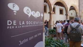 El Fòrum de la Societat Civil no participarà en el Pacte per la Sostenibilitat fins que aquest no compti amb una metodologia «participativa, rigorosa i transparent»