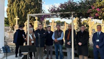 L’Any Llompart dona el sus amb un acte d’homenatge al cementeri de Palma