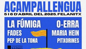 Aquest és el cartell complet de l’Acampallengua 2025
