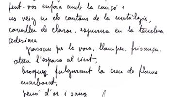 Josep Maria Llompart, poeta, intel·lectual, defensor de la llengua, promotor de la cultura, referent cívic…