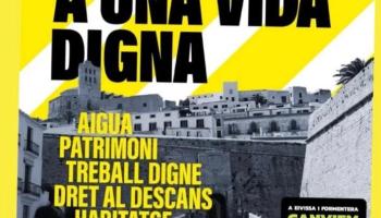 L’OCB de Formentera crida a participar en la manifestació ‘Pel dret a una vida digna’ del proper 15 de juny a Eivissa