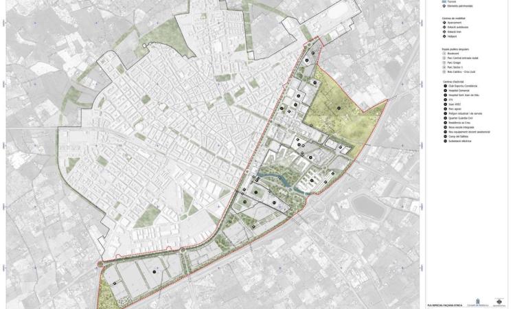 El Consell dona llum verda a la reordenació urbana d'Inca que permetrà ampliar el polígon i crear un parc