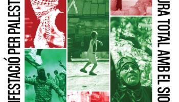 Imatge del cartell de convocatòria de la manifestació de dia 5 d'octubre a Palma.