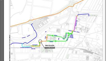 Mapa del nou traçat. 