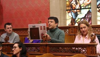 Denuncien la substitució de la retolació en català a l'edifici principal del Consell de Mallorca